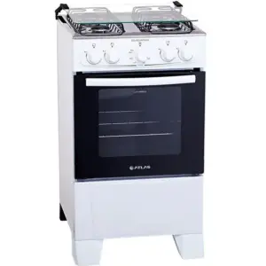 Fogão de Piso a Gás Atlas 4 Bocas Acendimento Manual Mesa de Inox Forno 50L Coliseum Plus Fogão de Piso a Gás Atlas 4 Bocas Acendimento Manual Mesa de Inox Forno 50L Coliseum Plus