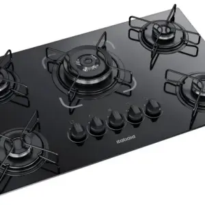 Cooktop Gás 5 Bocas Itatiaia Tripla Chama Bivolt Essencial Cooktop Gás 5 Bocas Itatiaia Tripla Chama Bivolt Essencial