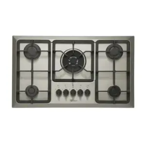 Cooktop Gás 5 Bocas Fischer Mesa Inox TC Infinity