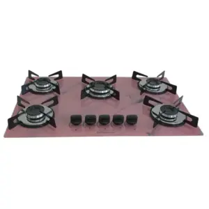 Cooktop Gás 5 Bocas Chamalar Ultra Chama Marmo Rosa Bivolt Cooktop Gás 5 Bocas Chamalar Ultra Chama Marmo Rosa Bivolt