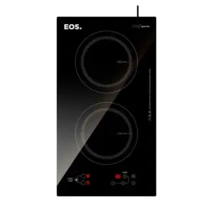 Fogão Cooktop Indução 2 Bocas EOS Portátil Preto 4000W 220V Cheff Gourmet ECI02EP Fogão Cooktop Indução 2 Bocas EOS Portátil Preto 4000W 220V Cheff Gourmet ECI02EP