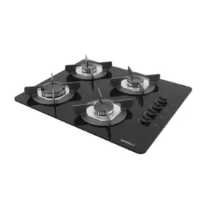 Cooktop Gás 4 Bocas Nardelli Inox Mesa de Vidro Safe Cooktop Gás 4 Bocas Nardelli Inox Mesa de Vidro Safe