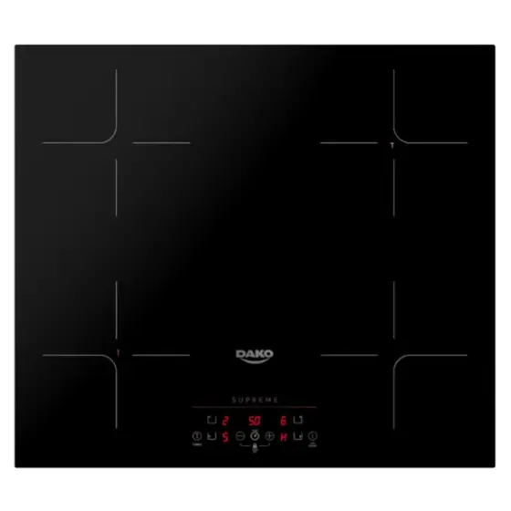 Cooktop Indução 4 Bocas Dako Elétrico Automático 220v