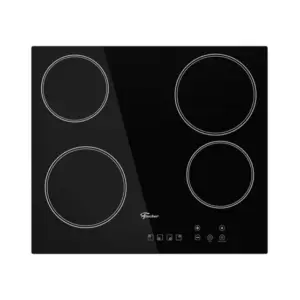 Cooktop Elétrico 4 Bocas Fischer Touch Screen Vitrocerâmica Cooktop Elétrico 4 Bocas Fischer Touch Screen Vitrocerâmica