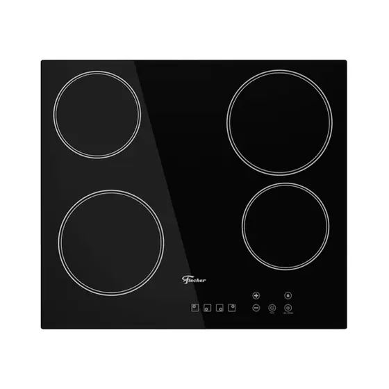 Cooktop Elétrico 4 Bocas Fischer Touch Screen Vitrocerâmica