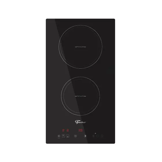 Cooktop Indução 2 Bocas Fischer Mesa Vitrocerâmica Touch