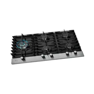 Cooktop Gás 5 Bocas Fischer Mesa de Vidro Bivolt TC Platinium Cooktop Gás 5 Bocas Fischer Mesa de Vidro Bivolt TC Platinium