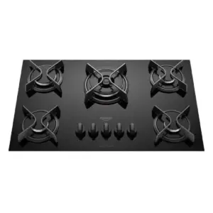 Cooktop Gás 5 Bocas Dako Superautomático Preto Bivolt Supreme Cooktop Gás 5 Bocas Dako Superautomático Preto Bivolt Supreme