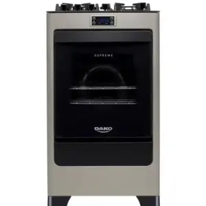 Fogão de Piso a Gás Dako 4 Bocas Titanium com Mesa de Vidro Mega Chama Bivolt Supreme Timer Glass Fogão de Piso a Gás Dako 4 Bocas Titanium com Mesa de Vidro Mega Chama Bivolt Supreme Timer Glass