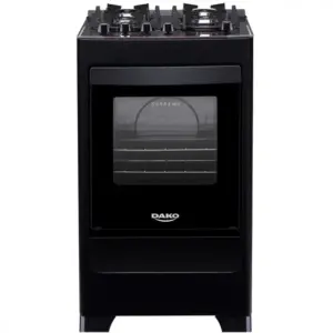 Fogão de Piso a Gás Dako 4 Bocas Supreme Glass