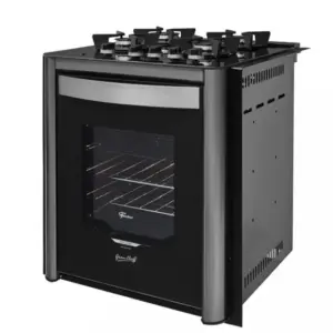 Fogão de Embutir a Gás Fischer 4 Bocas Acendimento Automático Gran Cheff