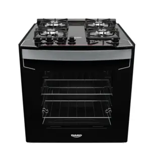 Fogão de Embutir a Gás Dako 4 Bocas com Mesa de Vidro Diplomata