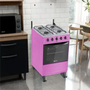 Fogão de Piso a Gás Clarice 4 Bocas Delicato Fogão de Piso a Gás Clarice 4 Bocas Delicato