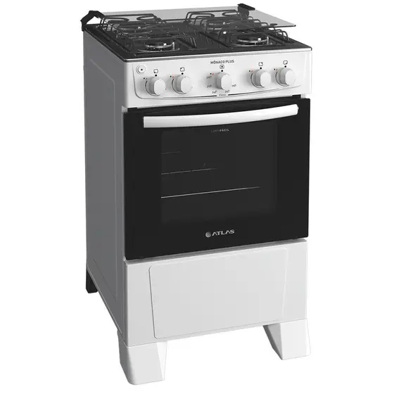 Fogão de Piso a Gás Atlas 4 Bocas Acendimento Automático Monaco Plus