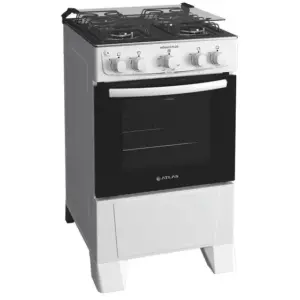 Fogão de Piso a Gás Atlas 4 Bocas Acendimento Automático Monaco Plus Fogão de Piso a Gás Atlas 4 Bocas Acendimento Automático Monaco Plus