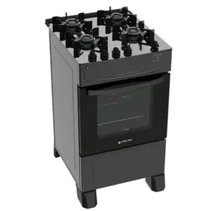 Fogão de Piso a Gás Atlas 4 Bocas Monaco Acendimento Automático Top Glass Fogão de Piso a Gás Atlas 4 Bocas Monaco Acendimento Automático Top Glass