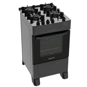 Fogão de Piso a Gás Atlas 4 Bocas Acendimento Automático Monaco Top Glass Fogão de Piso a Gás Atlas 4 Bocas Acendimento Automático Monaco Top Glass