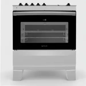Fogão de Piso a Gás Atlas 5 Bocas Acendimento Automático Agile Glass
