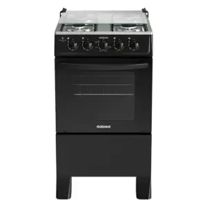 Fogão de Piso a Gás Itatiaia 4 Bocas Preto Acendimento Manual Star Clean New