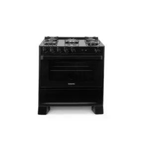 Fogão de Piso a Gás Suggar 5 Bocas Mesa de Vidro Bivolt Cook FGV508PT