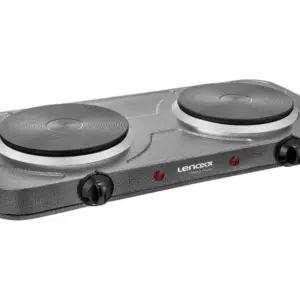 Fogão Elétrico de Mesa Lenoxx 2 Bocas 2000W Grand Pratic Fogão Elétrico de Mesa Lenoxx 2 Bocas 2000W Grand Pratic