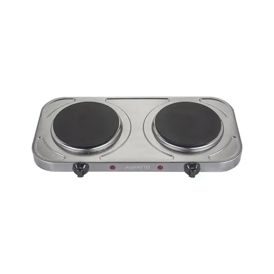 Fogão Elétrico de Mesa Agratto 2 Bocas 2000W 220V FM-02