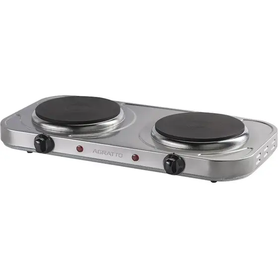 Fogão Elétrico 2 Bocas Agratto de Mesa 2000W 220V FM-02