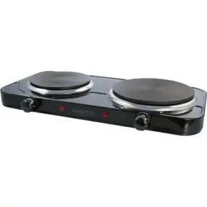 Fogão Elétrico de Mesa Agratto 2 Pratos 2500W 127V Preto FMP-01 Fogão Elétrico de Mesa Agratto 2 Pratos 2500W 127V Preto FMP-01