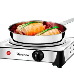 Fogão Elétrico de Mesa Portátil Veronna 1 Boca 1000w 110v Cooktop Fogão Elétrico de Mesa Portátil Veronna 1 Boca 1000w 110v Cooktop