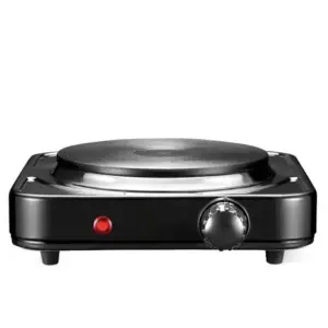 Fogão Elétrico de Mesa Portátil 1 Prato Disco 1000w Fogareiro Viagem Rápido Fogão Elétrico de Mesa Portátil 1 Prato Disco 1000w Fogareiro Viagem Rápido