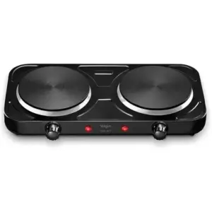 Fogão Elétrico 2 Bocas Elgin Portátil 2000W 110v Cook For 2 Fogão Elétrico 2 Bocas Elgin Portátil 2000W 110v Cook For 2