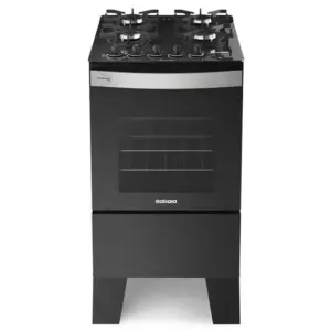 Fogão de Piso a Gás Itatiaia 4 Bocas Preto Bivolt Itaglass Plus