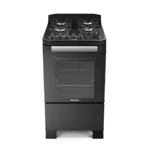 Fogão de Piso a Gás Itatiaia 4 Bocas Preto Bivolt Itamaster