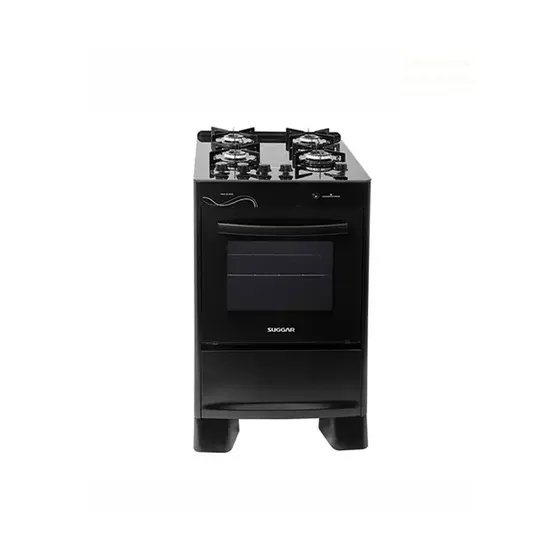Fogão de Piso a Gás Suggar 4 Bocas Neo Glass FGVNG410PT