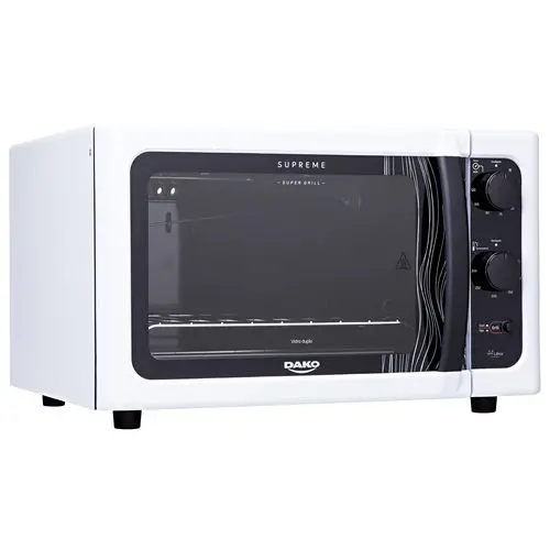 Forno Elétrico Bancada Dako 44L Branco com Grill Dourador Supreme