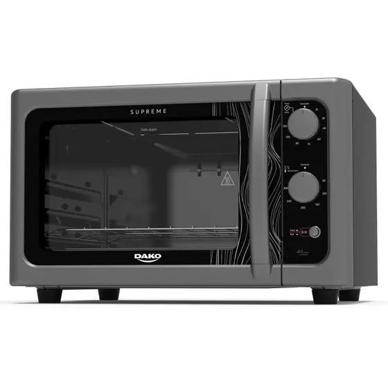 Forno Elétrico Bancada Dako 44L Titanium com grill dourador 220v Supreme