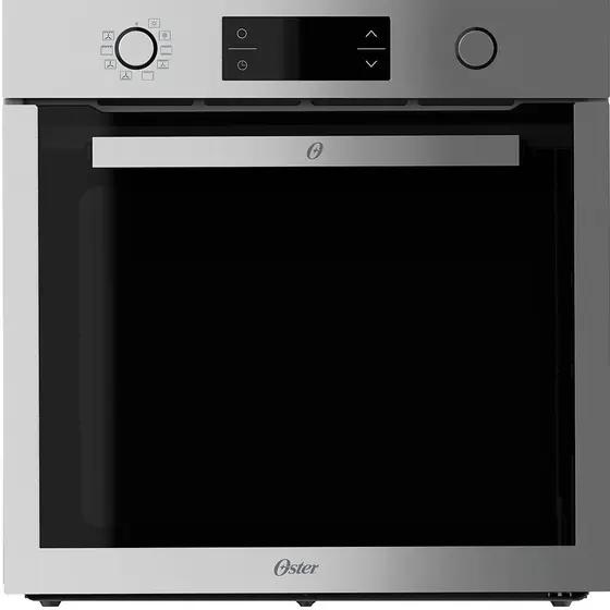 Forno Elétrico Embutir Oster 75L Semi Digital Black Inox