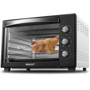 Forno Elétrico Bancada Best 48L com Espeto Giratório Forno Elétrico Bancada Best 48L com Espeto Giratório