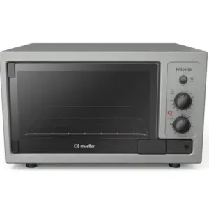Forno Elétrico Bancada Mueller 44L Titânio Fratello Forno Elétrico Bancada Mueller 44L Titânio Fratello