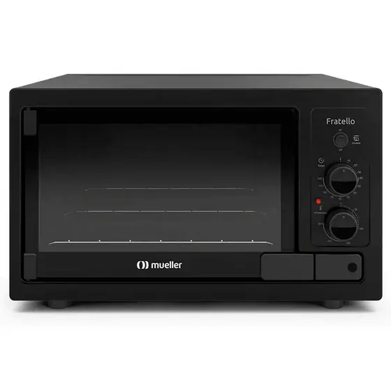 Forno Elétrico Bancada Mueller 44L Preto Fosco 220V Fratello