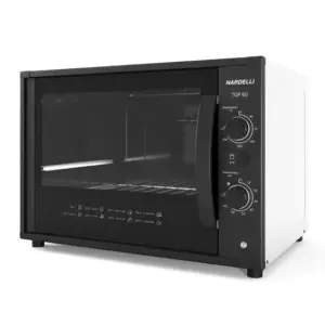 Forno Elétrico Bancada Nardelli 60L Branco Top Forno Elétrico Bancada Nardelli 60L Branco Top