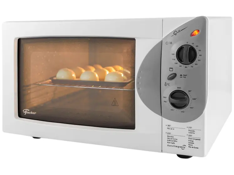 Forno Elétrico Bancada Fischer 44L Autolimpante Grill