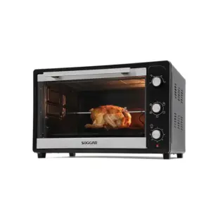 Forno Elétrico Bancada Suggar 66L com Espeto Giratório Grill 220V Forno Elétrico Bancada Suggar 66L com Espeto Giratório Grill 220V