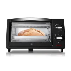 Forno Elétrico Bancada HQ 11L 800W Preto 127V HQ11D Forno Elétrico Bancada HQ 11L 800W Preto 127V HQ11D