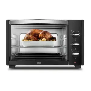 Forno Elétrico Bancada HQ 48L 2000W Preto 220V HQ48D Forno Elétrico Bancada HQ 48L 2000W Preto 220V HQ48D