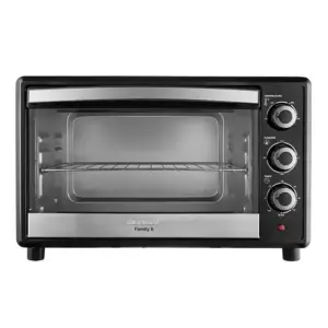 Forno Elétrico Bancada Mondial 42L Preto Inox 127V Family II FR42 Forno Elétrico Bancada Mondial 42L Preto Inox 127V Family II FR42