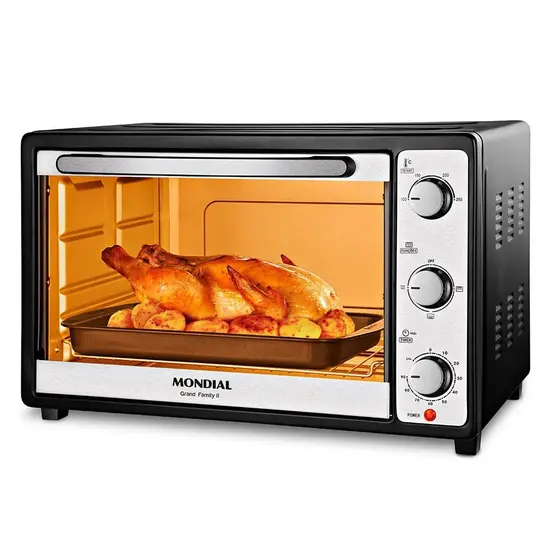 Forno Elétrico Bancada Mondial 52L Grand Family II FR52