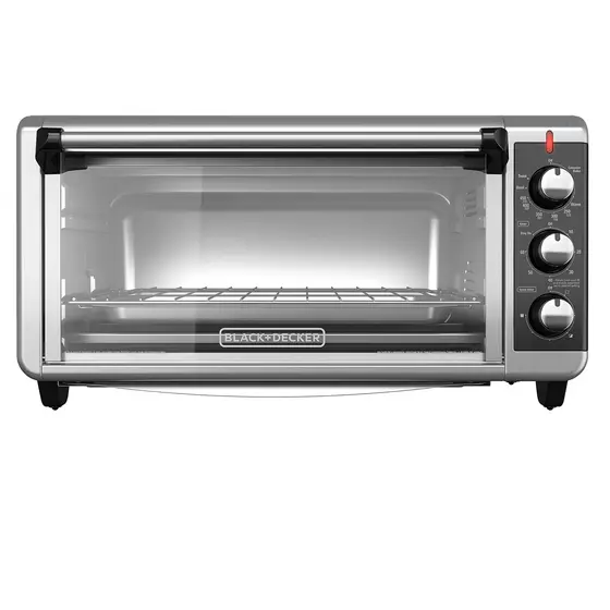 Forno Torradeira Elétrico Black+Decker 8 Fatias com Convecção Extra Largo