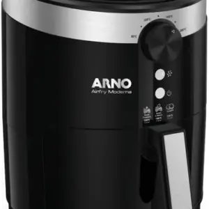 Fritadeira Air Fryer Arno Moderna Sem Oleo Pfry Preta 220V 1200W 3,5L Fritadeira Air Fryer Arno Moderna Sem Oleo Pfry Preta 220V 1200W 3,5L