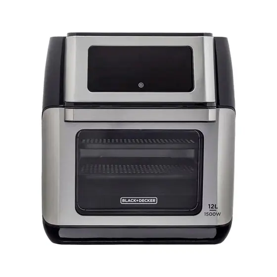 Air Fryer Black Decker Preto Inox 220V 12L AFO12G